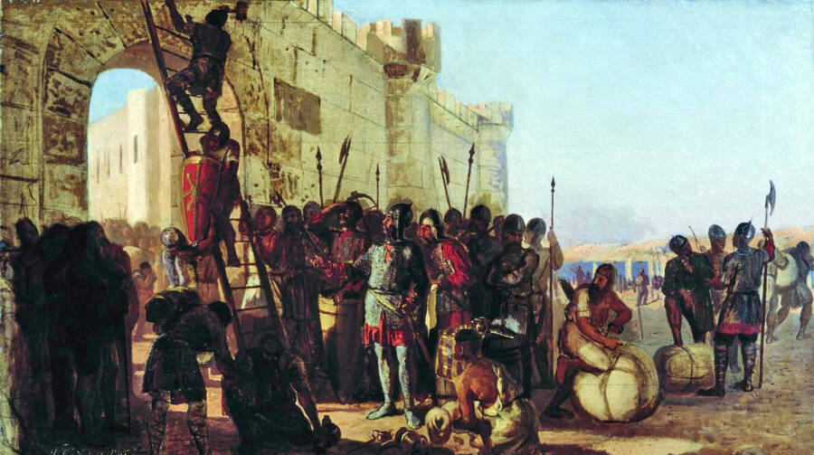 Щит на вратах Царьграда. Византийский триумф Олега Вещего