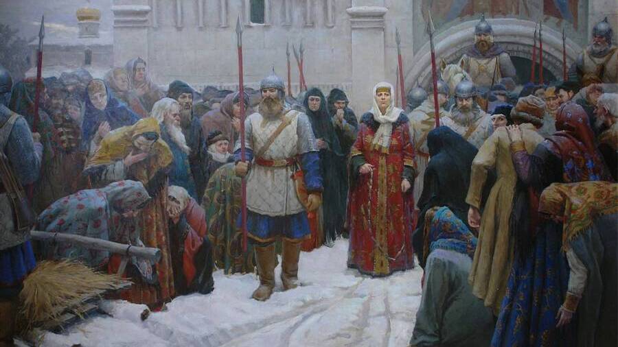 Марфа Борецкая – посадница новгородская, невзлюбившая Москву