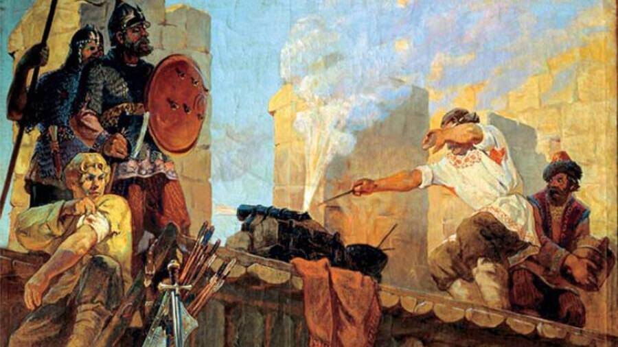 Краткий курс истории. Первая русская артиллерия