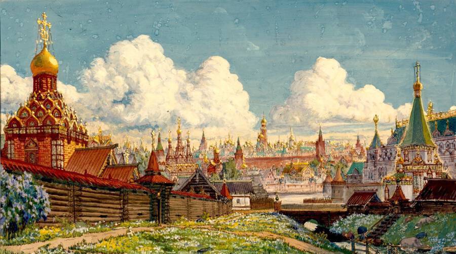 На каких семи холмах стоит Москва?