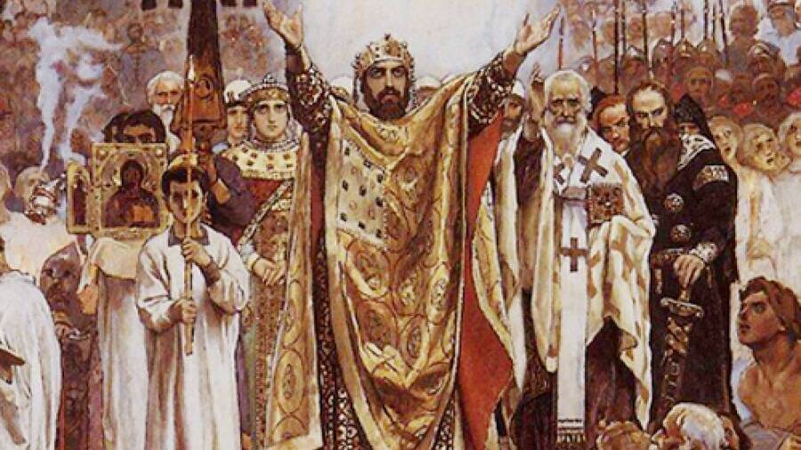 Киев стал столицей Древней Руси в IX веке