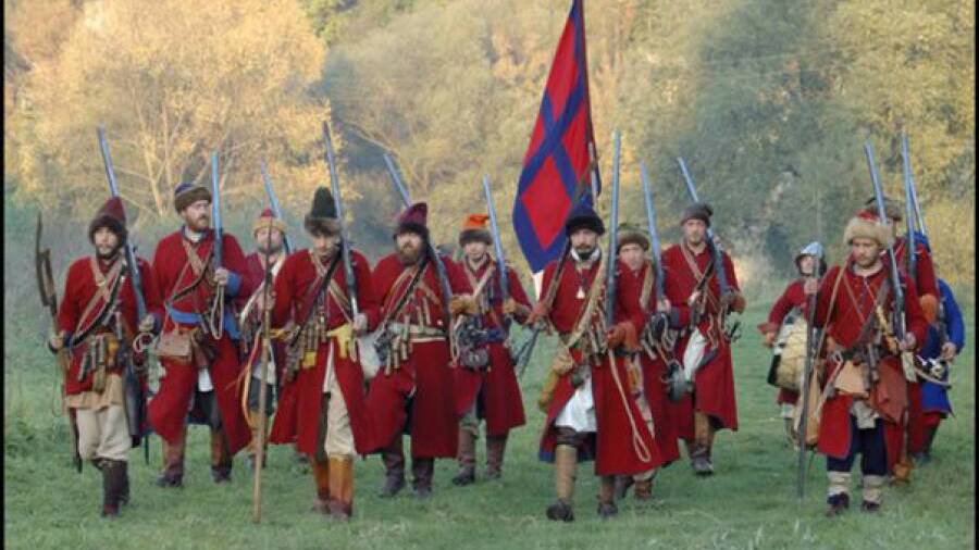 Русская регулярная армия перед Петром: драгуны и солдаты из крестьян