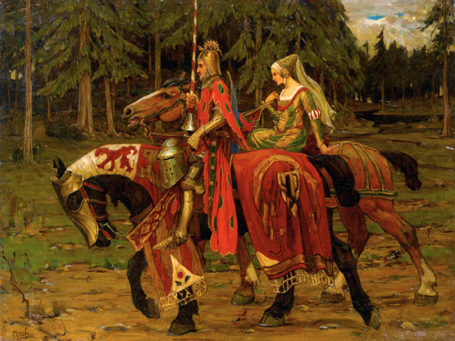 Как в России появился рыцарский роман?