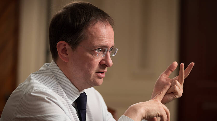 Владимир Мединский: «О работе нельзя говорить в категориях любви»