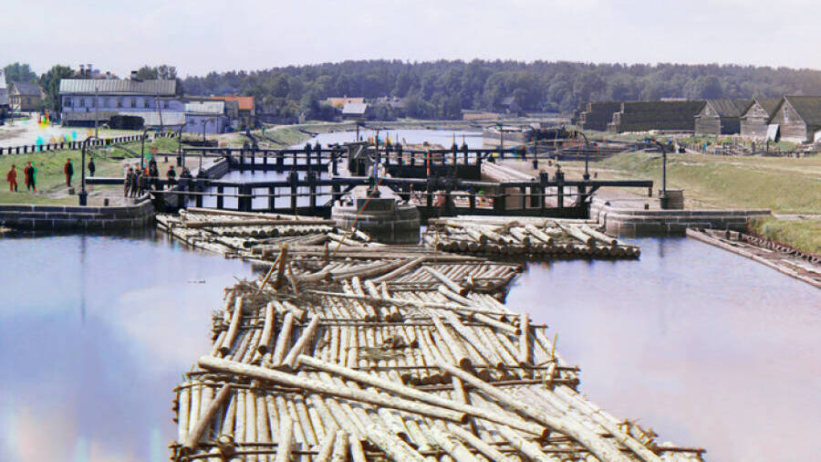 Ладожский канал Петра Великого