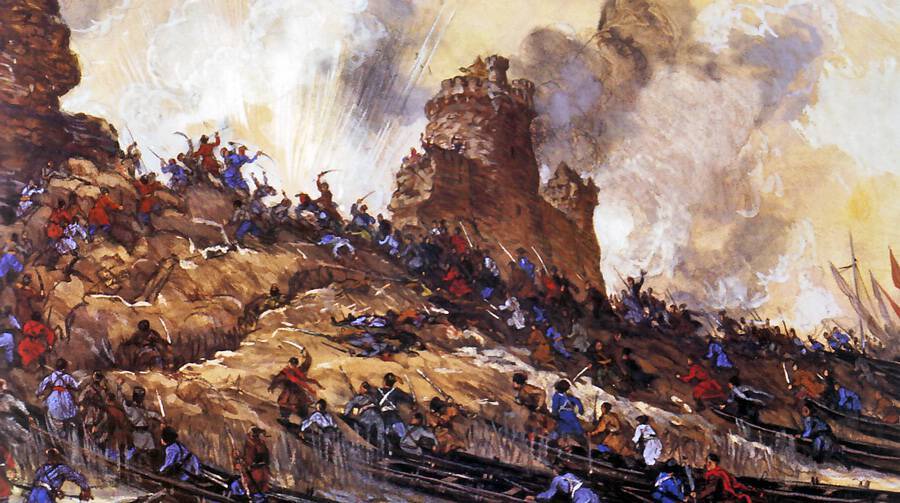 Казаки взяли Азов