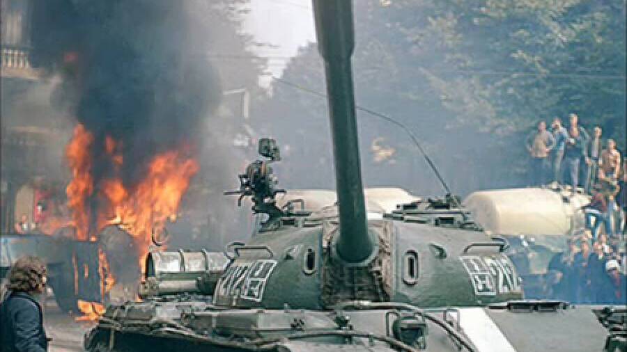 Ввод войск стран Варшавского договора в Чехословакию