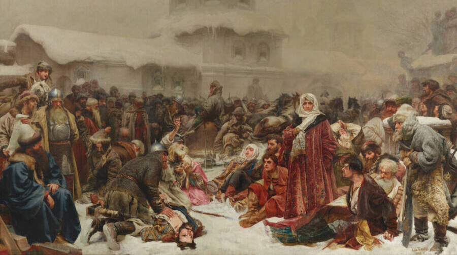 Подчинение Новгорода