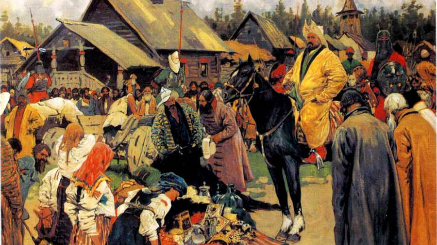 Наступление Тимура на Москву