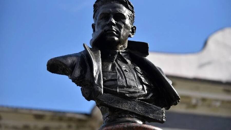 Бюст разведчику П.А. Судоплатову