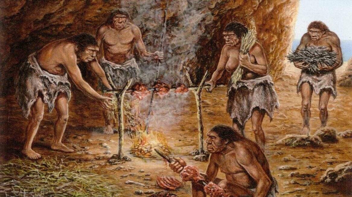 Копьем и копалкой