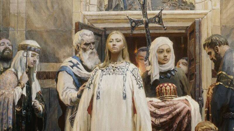 Почему Ольга крестилась в Константинополе