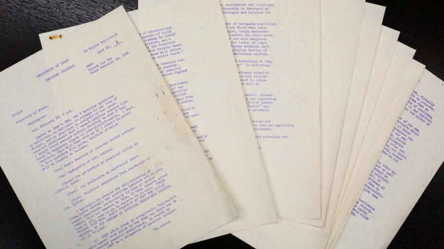 Оригинал «Длинной телеграммы» Джорджа Кеннана