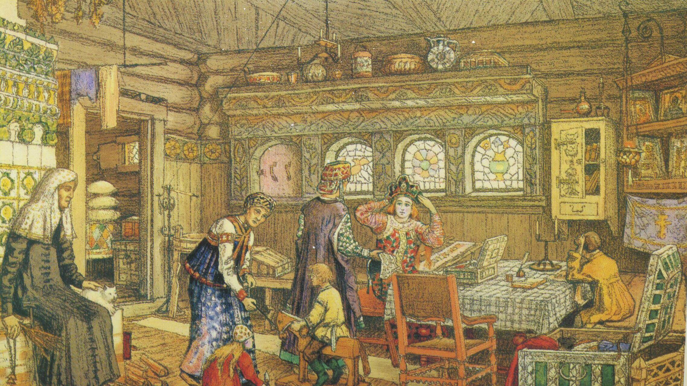 Сословный быт и картина мира русского человека в 17 веке