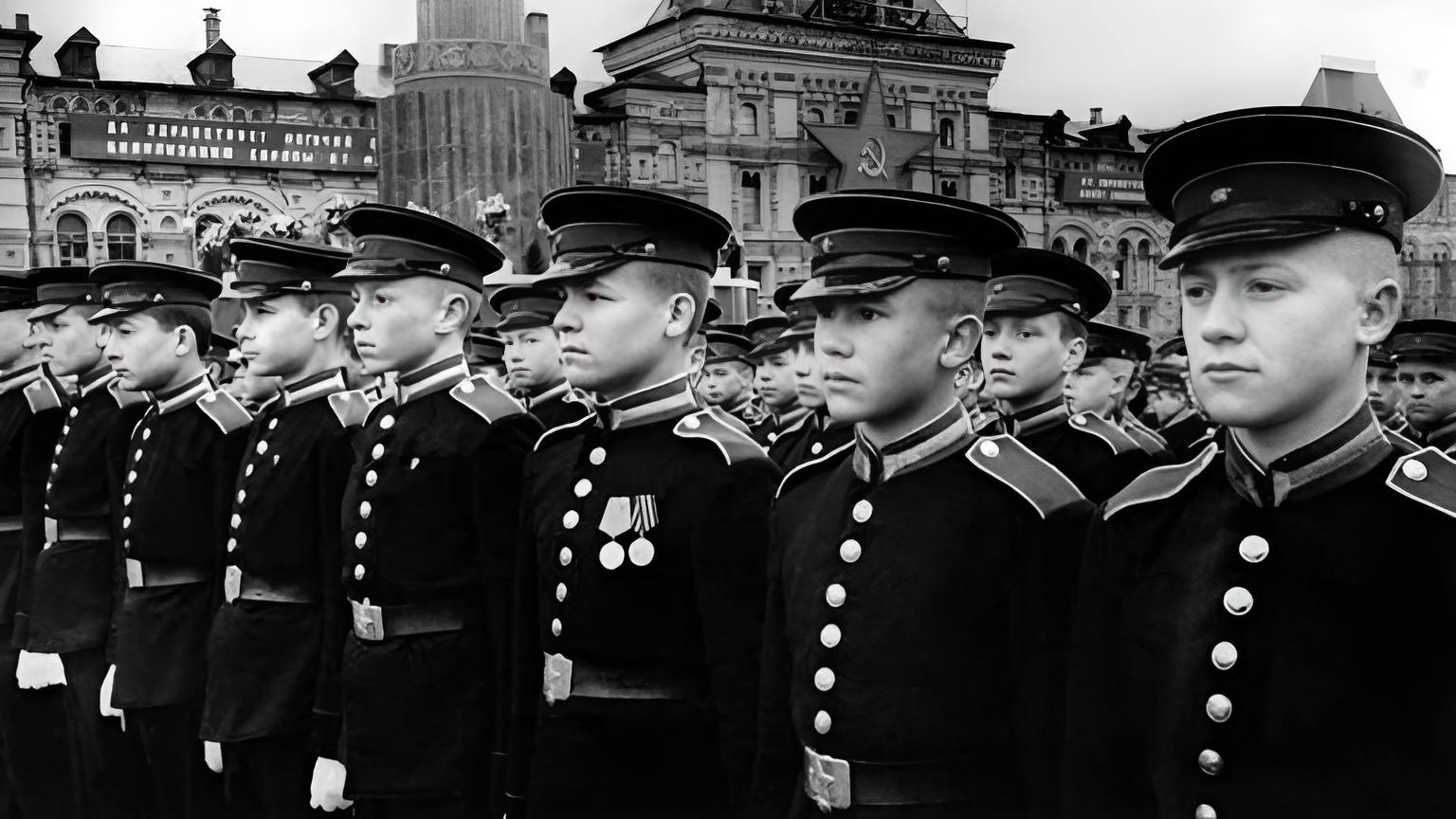 Советский лад кадетов. К годовщине суворовских училищ
