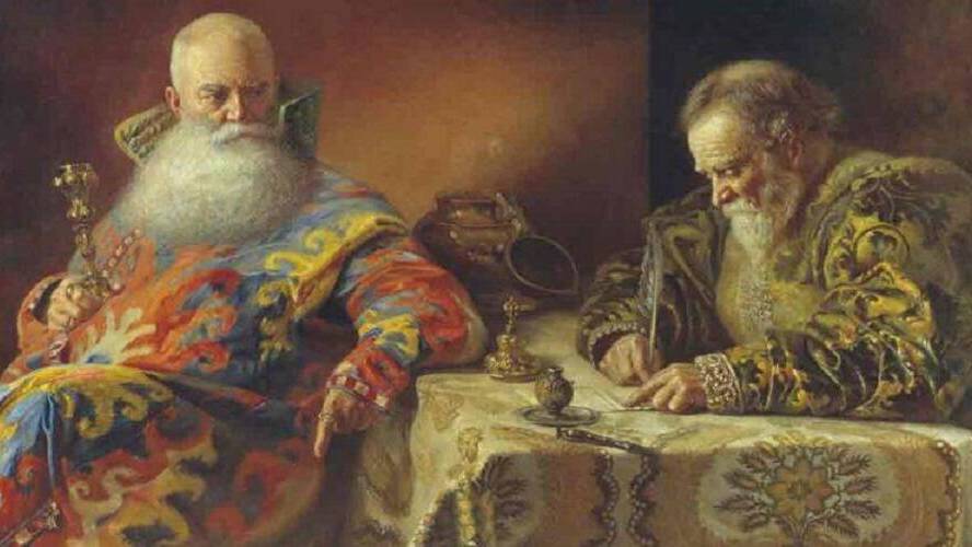 Из писем Ивана IV князю Анлрею Курбскому 