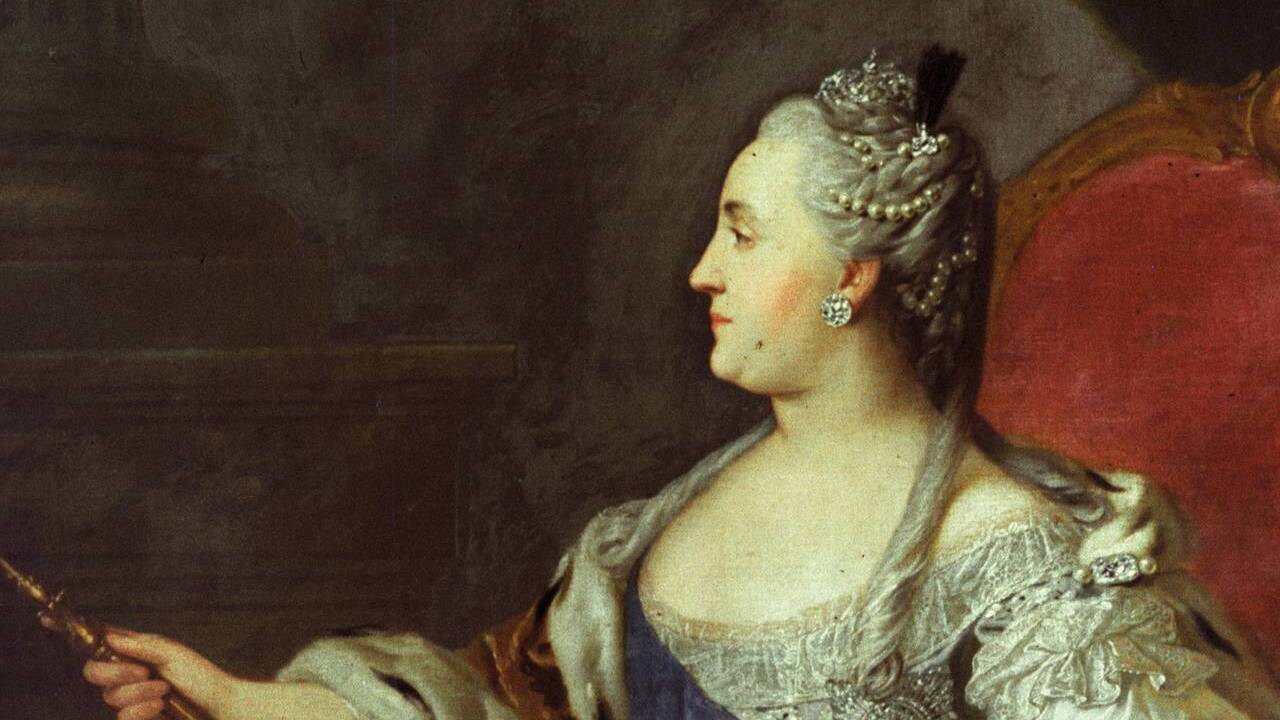 Екатерина Великая и французские представители Эпохи Просвещения