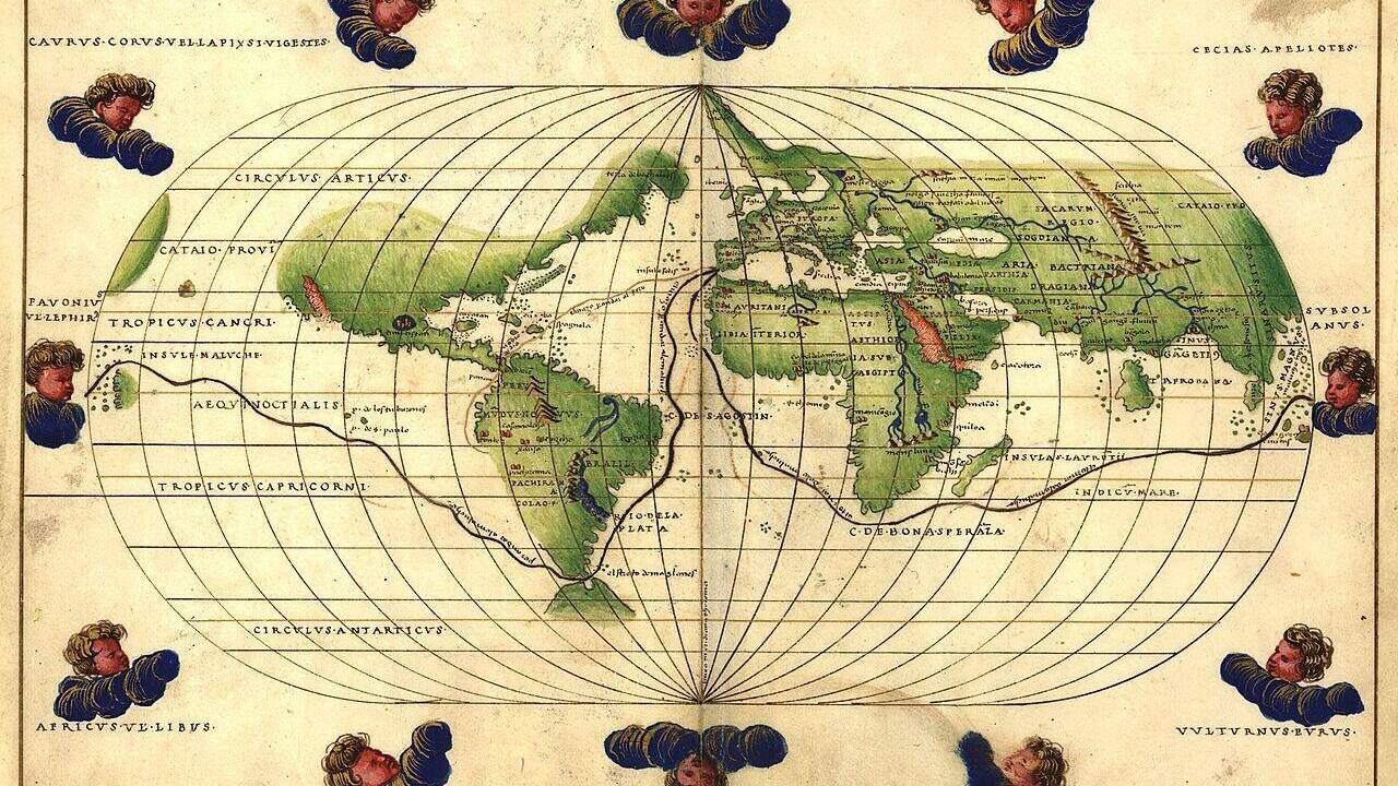 Карты и географические представления средних веков