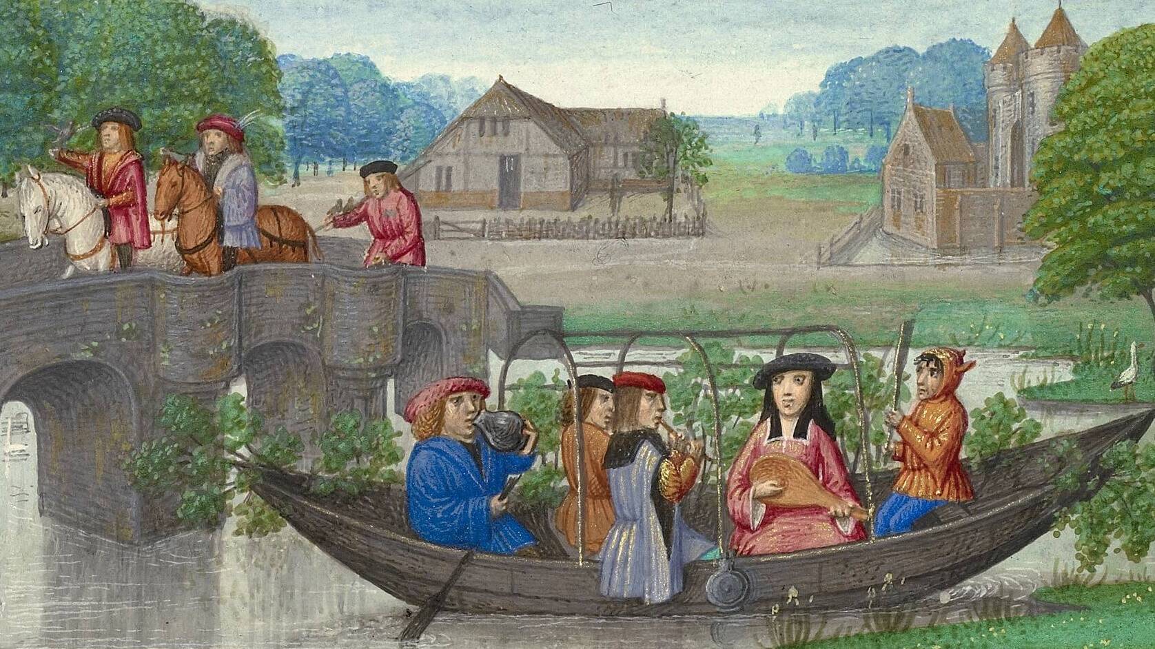 Весна в средневековье