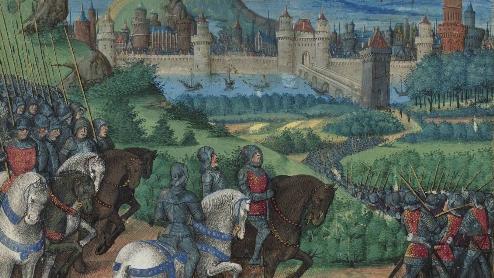 Как герцог Бургундский сделал короля Франции участником осады мятежного города