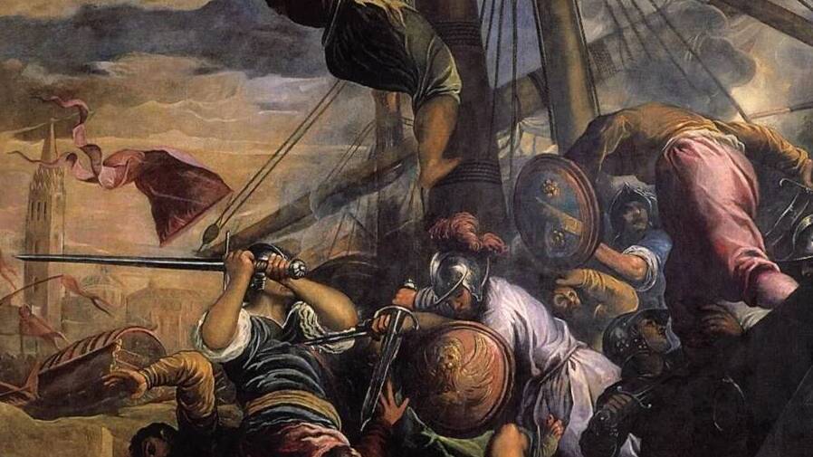 Двуручный меч в морских сражениях XVI столетия