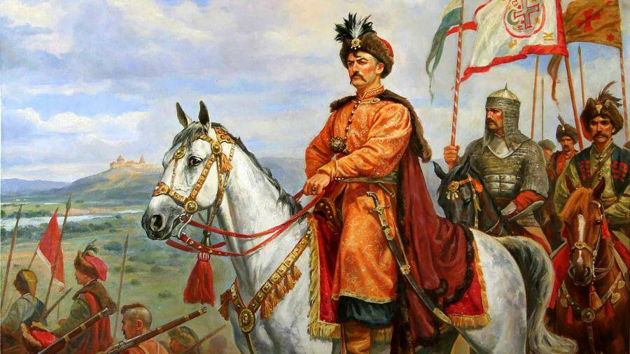 Богдан Хмельницкий и Иван Мазепа