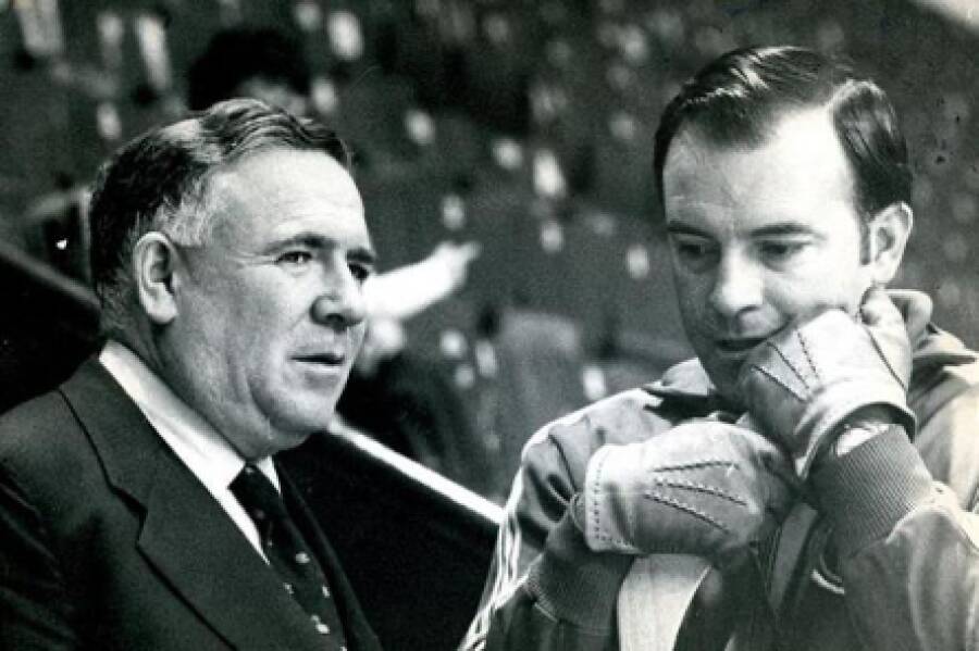 С.Поллок и С.Боумэн, Монреаль 1975 (notrehistoire.canadiens.com)