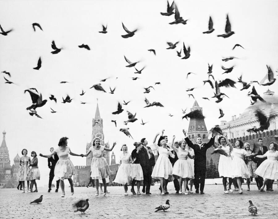 «Голуби мира». Фотограф Владимир Лагранж