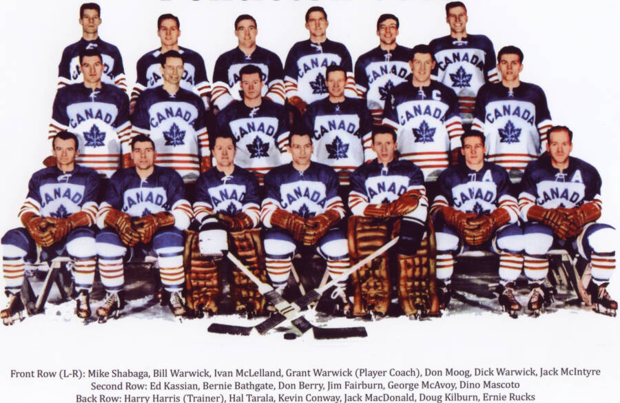 Penticton Vees – чемпионы мира 1955