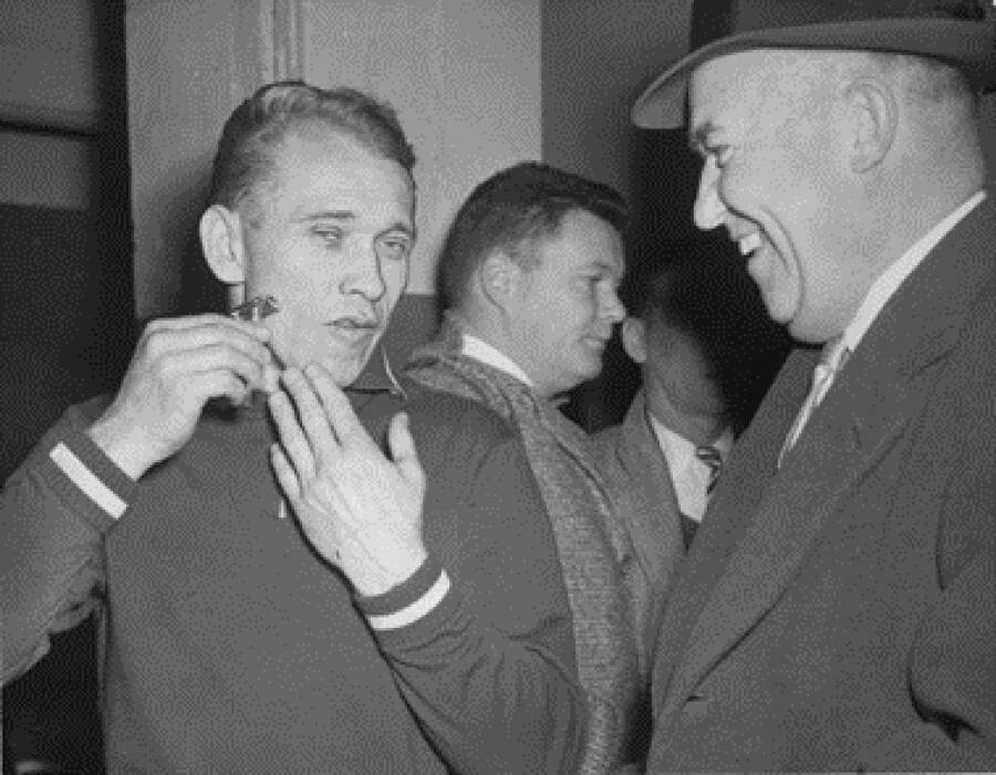 Сологубов и У.Браун (1959 г.)  