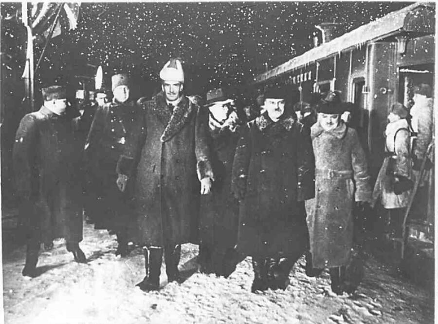 Визит А. Идена в Москву