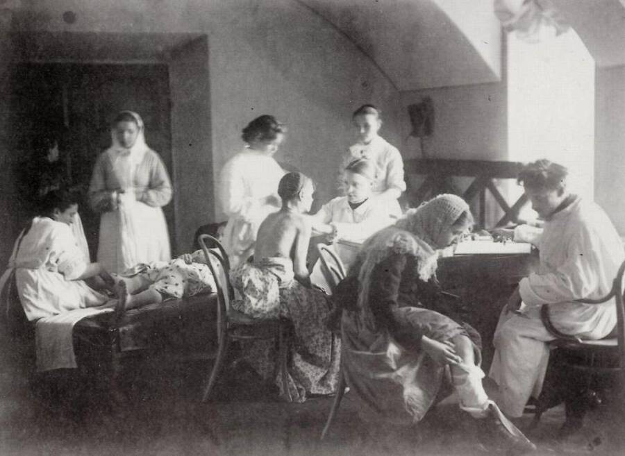 Земская больница, конец XIX века