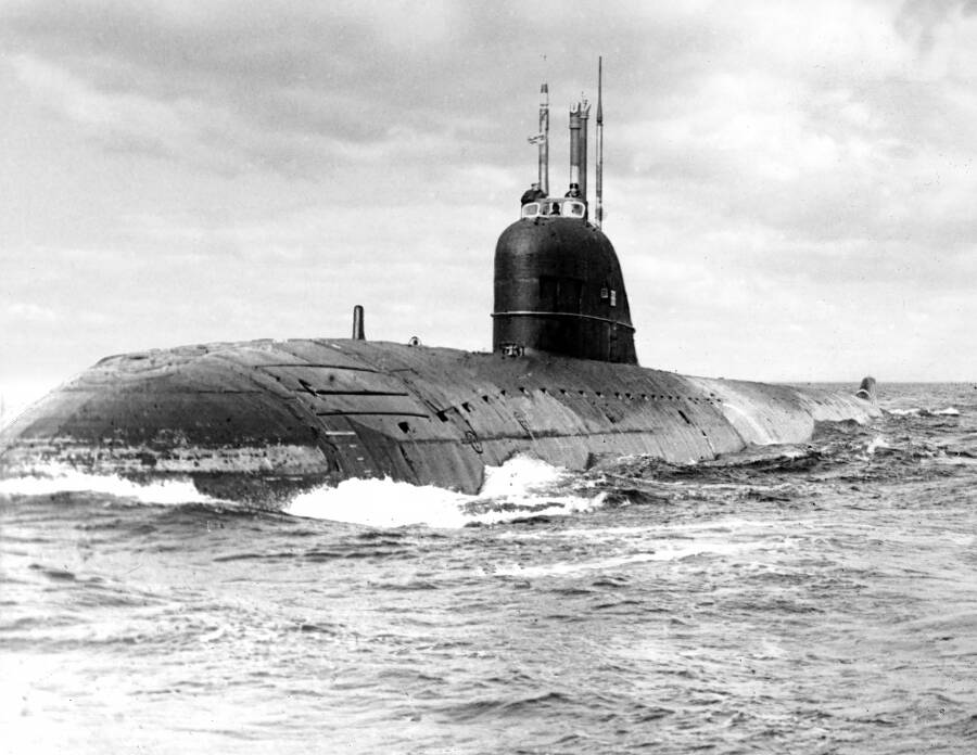 Подводная лодка К-3 в походе