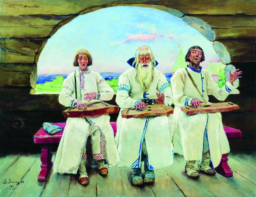 Гусляры. Художник В. Васнецов