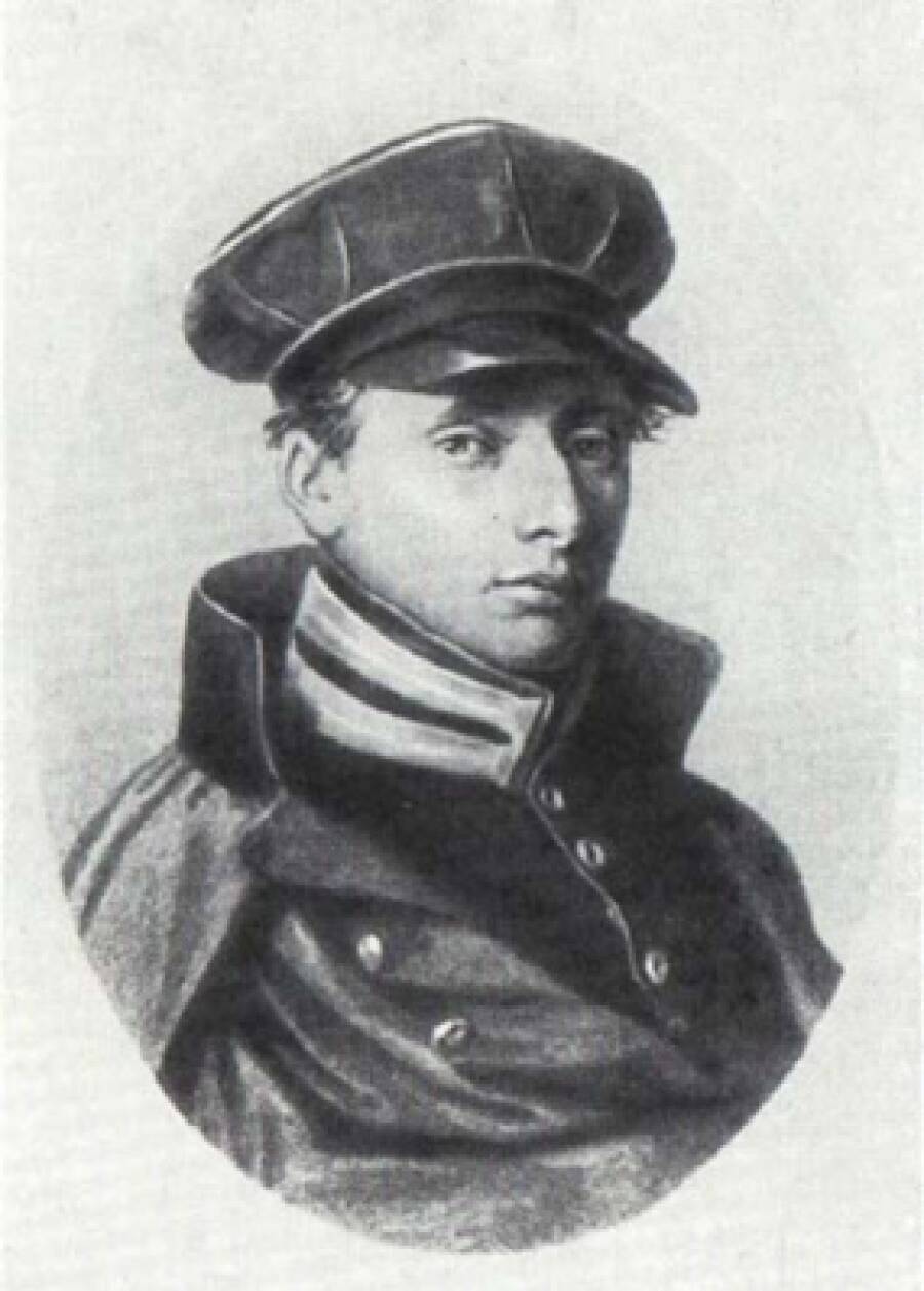Рис. 2. В. И. Даль. Портрет работы неизвестного художника.  1830–1840-е годы