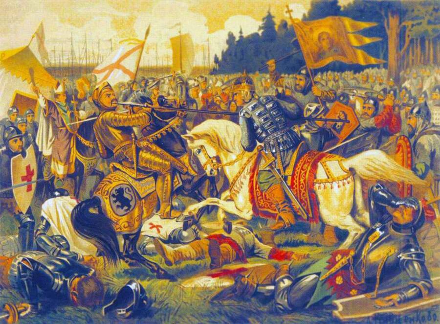 Бой Биргера и князя Александра Ярославича.