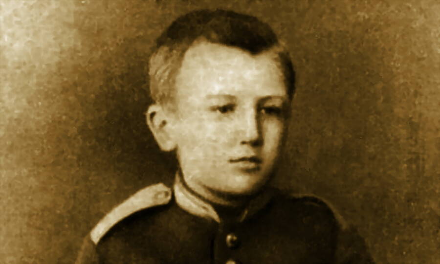 Кадет Саша Куприн, 1880 год.