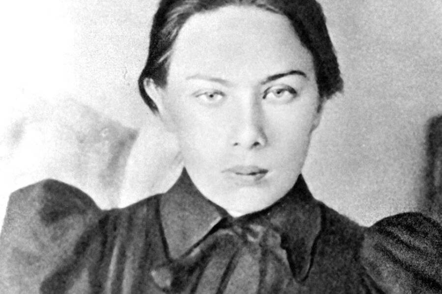 Молодая Надежда Крупская.
