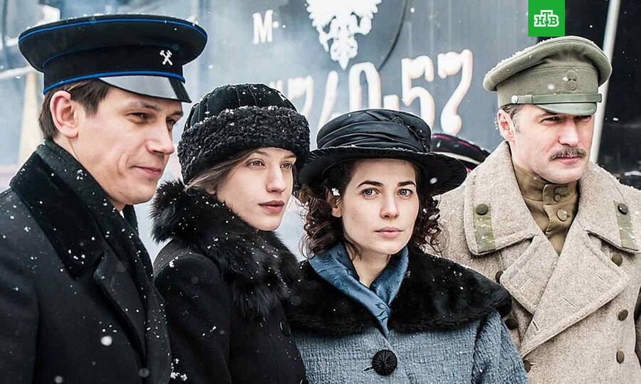  Кадр из телесериала «Хождение по мукам», снятого по одному из главных произведений писателя, 2018 год. 