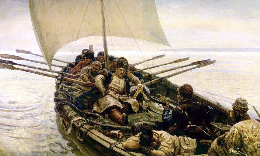 Степан Разин. Художник В.И. Суриков, 1906 год. 