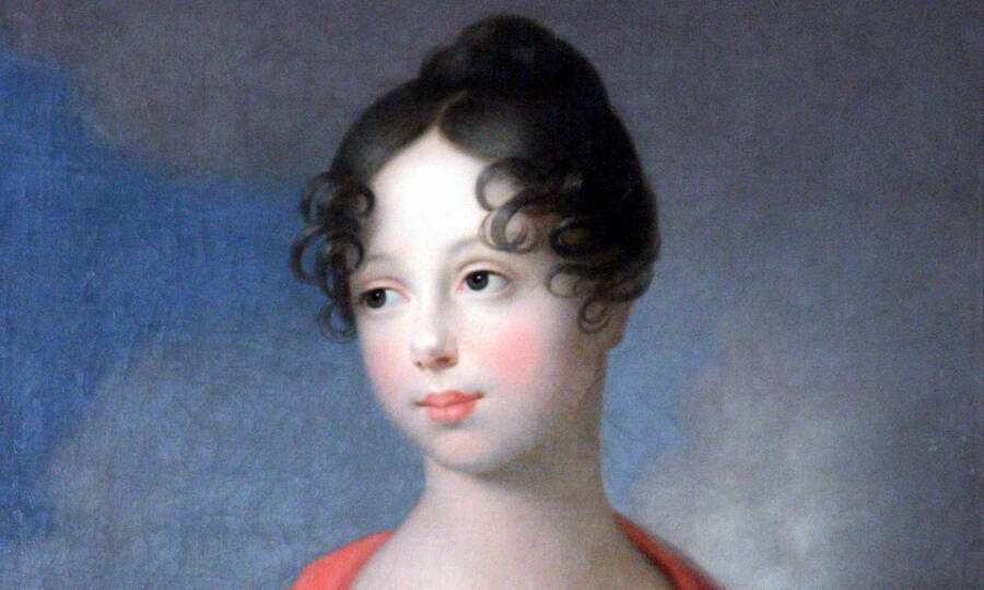 Портрет великой княжны Екатерины Павловны. Художник Иоганн Фридрих Август Тишбейн, 1810-е гг. 