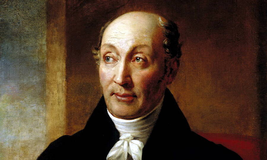 Портрет М.М. Сперанского. Художник А.Г. Варнек, 1824 год. 