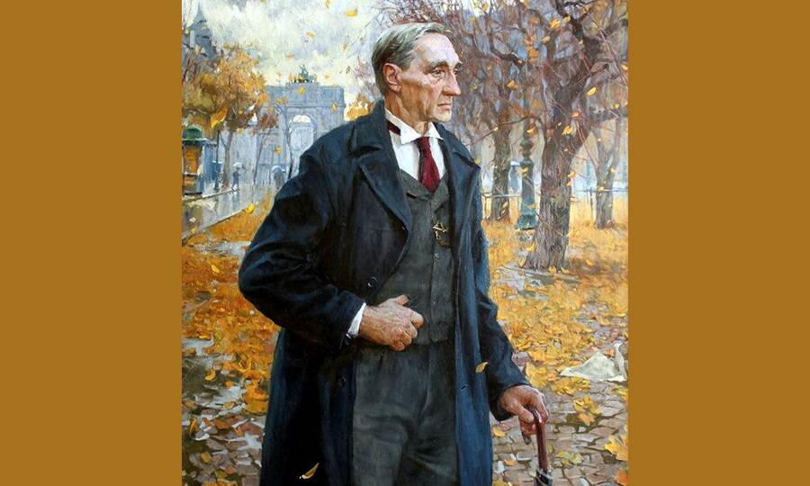 Портрет И.С. Шмелёва. Художник Д.В. Несыпова, 2000-е гг. 