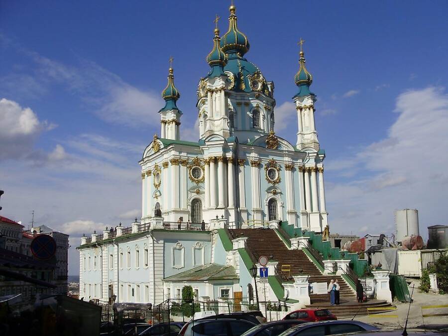 Андреевская церковь в Киеве. 