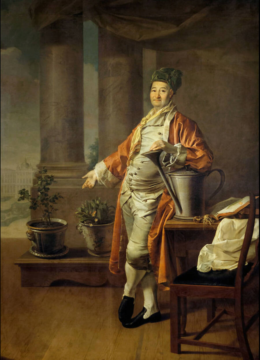 Портрет Прокофия Демидова кисти Дмитрия Левицкого. 1773 год. Государственная Третьяковская галерея.