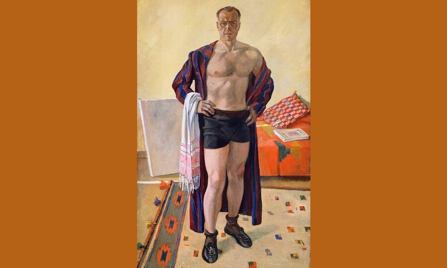 «Автопортрет». Художник А.А. Дейнека, 1948 год. 