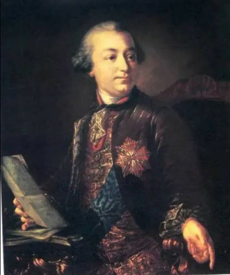 Портрет Ивана Шувалова. Государственный Русский музей. 1760 год. 