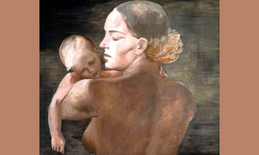 «Мать». Художник А.А. Дейнека, 1932 год.