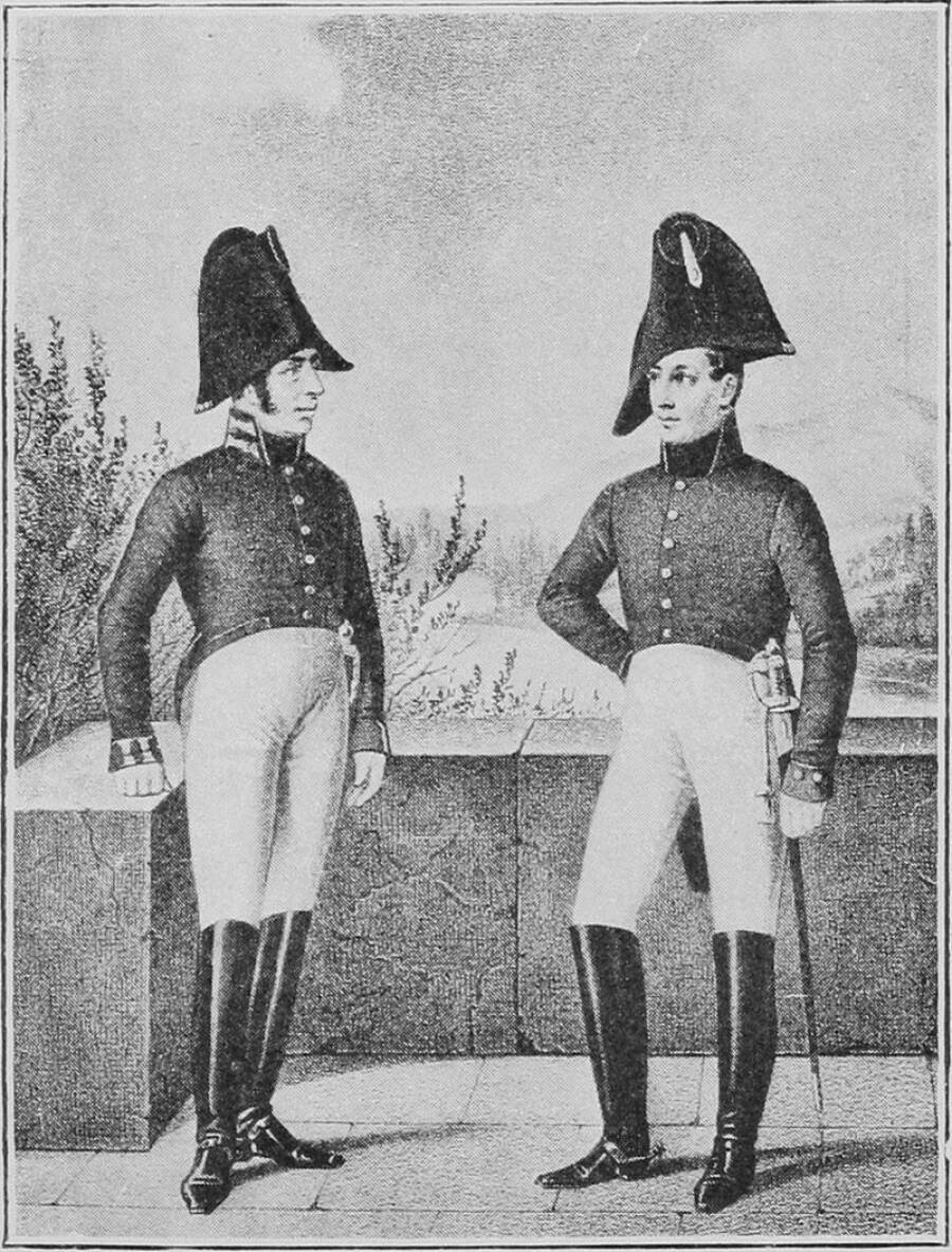  Штаб-лекарь и лекарь (1806—1811 гг.).
