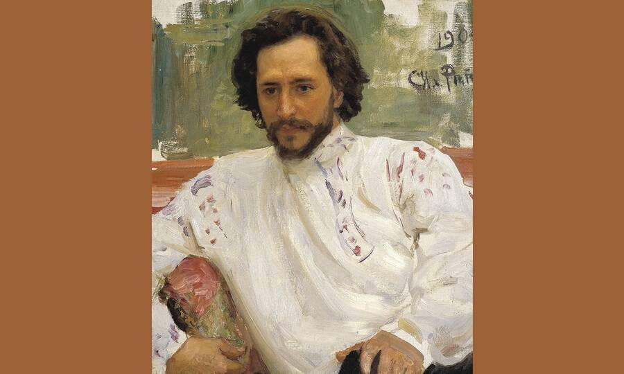 Портрет Л.Н. Андреева. Художник И.Е. Репин, 1904 год. 